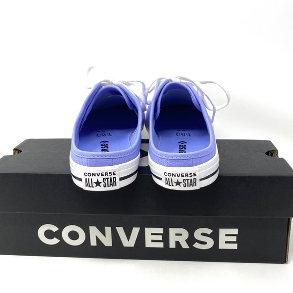 Converse CTAS Sneaker Womens Dainty Mule Slip Twiling Purple Canvas Size 571186C - Picture 5 of 11